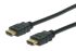 DIGITUS Cable HDMI (M/M), 3m, High speed/Ethernet, black