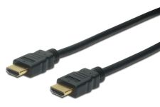 Кабель ASSMANN HDMI High speed + Ethernet (AM/AM) 5.0м, чорний