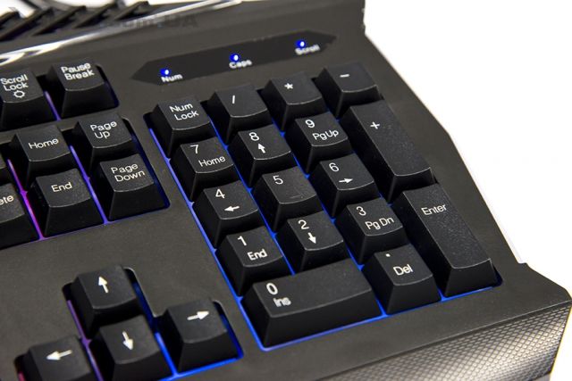 Genius Keyboard membrane Scorpion K-220, 104key, USB-A,  black