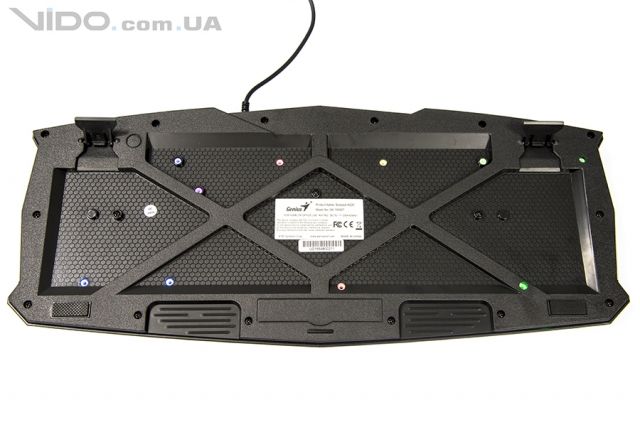 Genius Keyboard membrane Scorpion K-220, 104key, USB-A,  black