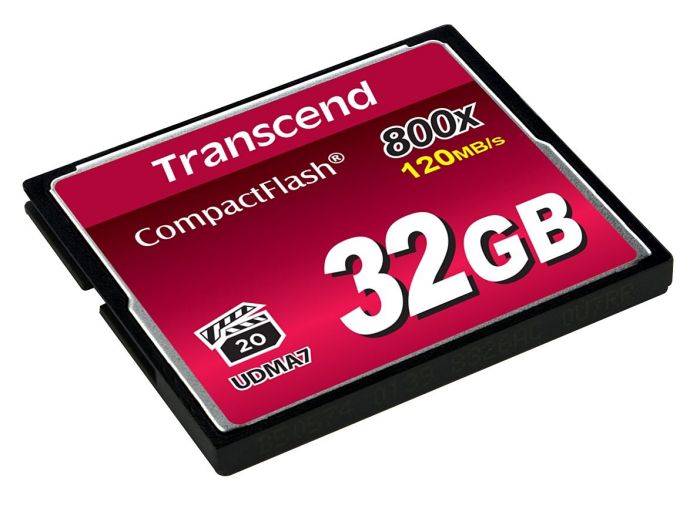Карта пам'яті Transcend CF  32GB 800X
