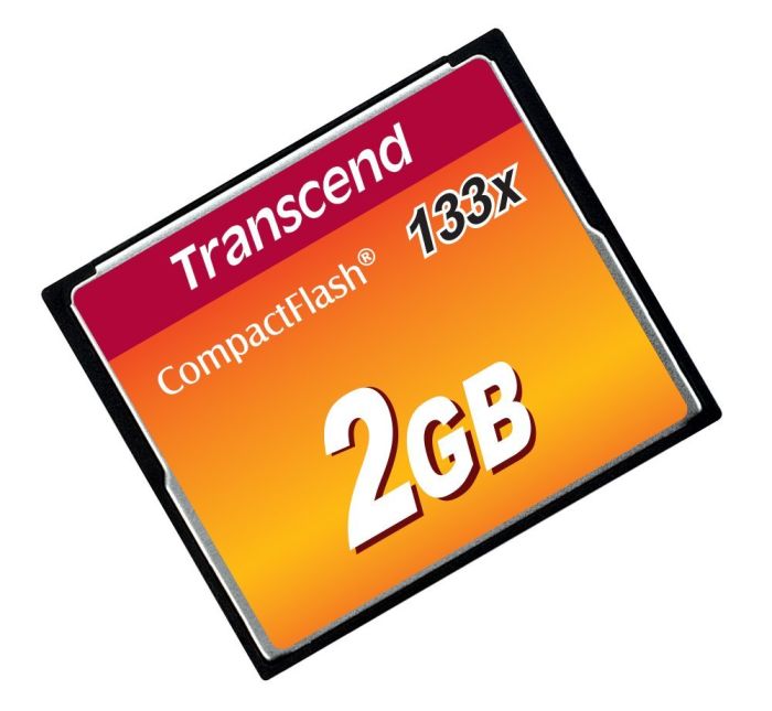 Карта пам'яті Transcend CF   2GB 133X