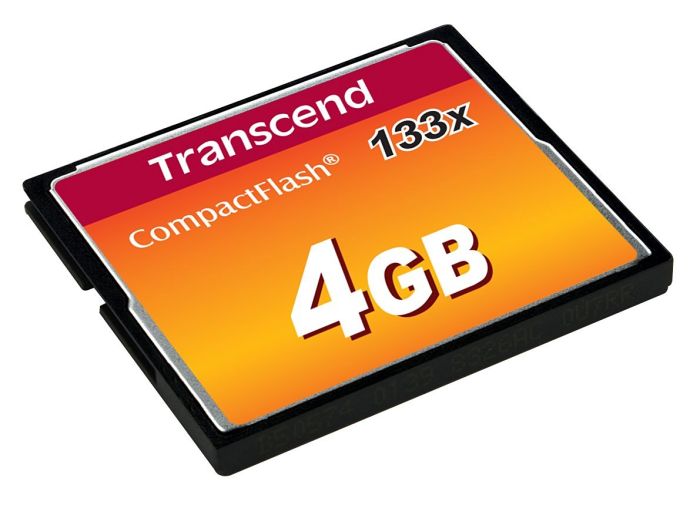Карта пам'яті Transcend CF   4GB 133X