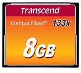 Карта пам'яті Transcend CF   8GB 133X