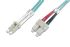 DIGITUS Optical patch cord LC / UPC-SC / UPC, 50/125, OM3, duplex, 2m