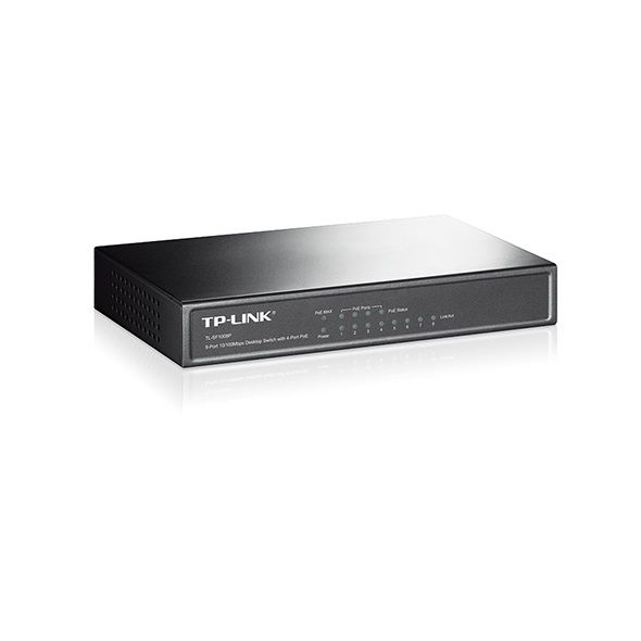 Комутатор TP-LINK  8xFE (8xPoE), 65Вт, Некерований TP-Link TL-SF1008P