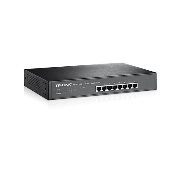 TP-LINK Switch  8xGE, Unmanageable TP-Link TL-SG1008