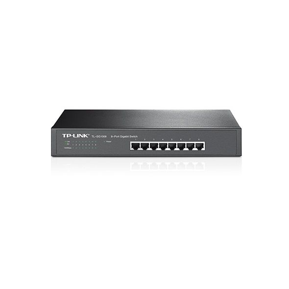 TP-LINK Switch  8xGE, Unmanageable TP-Link TL-SG1008