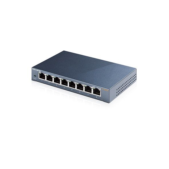 Коммутатор TP-LINK  8xGE, Неуправляемый TP-Link TL-SG108