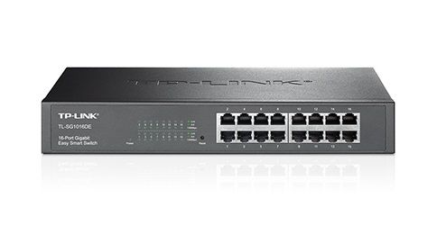 TP-LINK Switch  16xGE, WebSmart TP-Link TL-SG1016DE