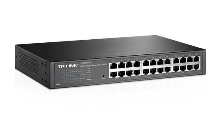 Комутатор TP-LINK  24xGE, WebSmart TP-Link TL-SG1024DE