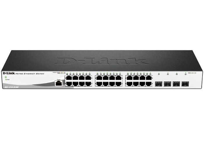 revB 24x1G, 4xSFP Switch, L2 D-Link DGS-1210-28/ME