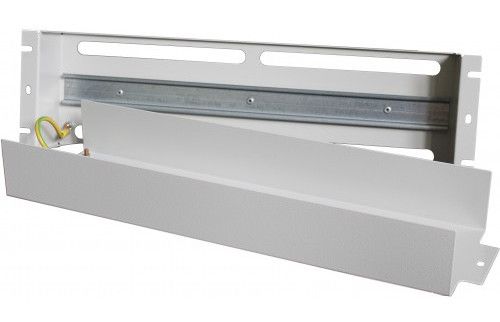 Панель ZPAS 19", модульная, с DIN-рейкой, серая