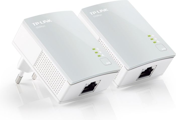 Комплект Адаптерiв Powerline TP-LINK  AV600, 1xFE, (TL-PA4010 2шт) TP-Link TL-PA4010KIT