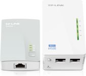 Комплект Адаптерiв Powerline TP-LINK  AV600, N300, (TL-WPA4220 1шт, TL-PA4010 1шт) TP-Link TL-WPA4220KIT