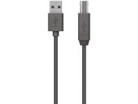 Кабель USB-A > USB-B (AM/BM) синхронізації Belkin 3м, чорний