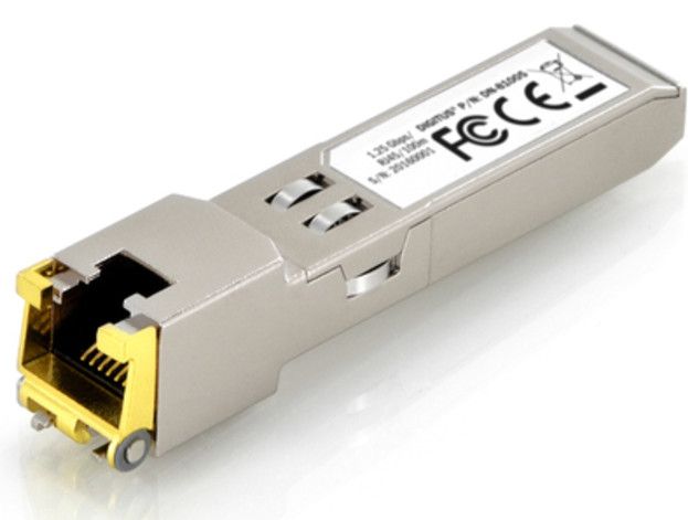Модуль DIGITUS 1.25 Gbps Copper SFP, 100m, RJ45, 10/100/1000Base-T