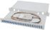 DIGITUS Fiber Optic Sliding Splice Box, 1U, Equipped, 24x LC duplex, incl. M 25 Screw, Splice Cassette Singlemode OS2, Color Pigtails