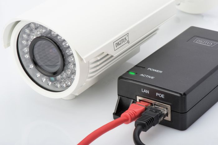 PoE-Инжектор DIGITUS PoE+ 802.3at, 10/100/1000 Мбит/с, Выход макс. 48V, 30W