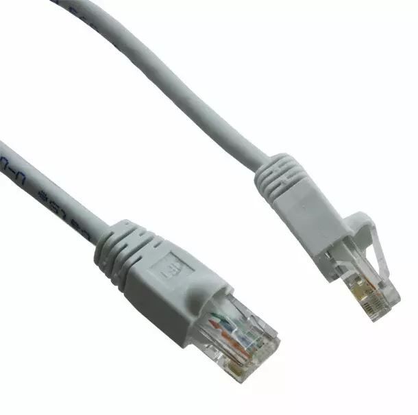 Патч-корд DIGITUS CAT 5e UTP, 1.5м, AWG 26/7, Cu, PVC, серый