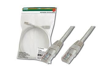 Патч-корд DIGITUS CAT 5e UTP, 25м, AWG 26/7, Cu, PVC, серый