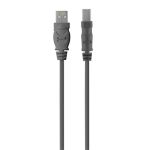 Кабель USB-A > USB-B (AM/BM) синхронізації Belkin 1.8м, чорний