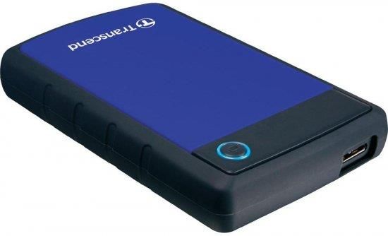 Портативний жорсткий диск Transcend 4TB USB 3.1 StoreJet 25H3 Синій