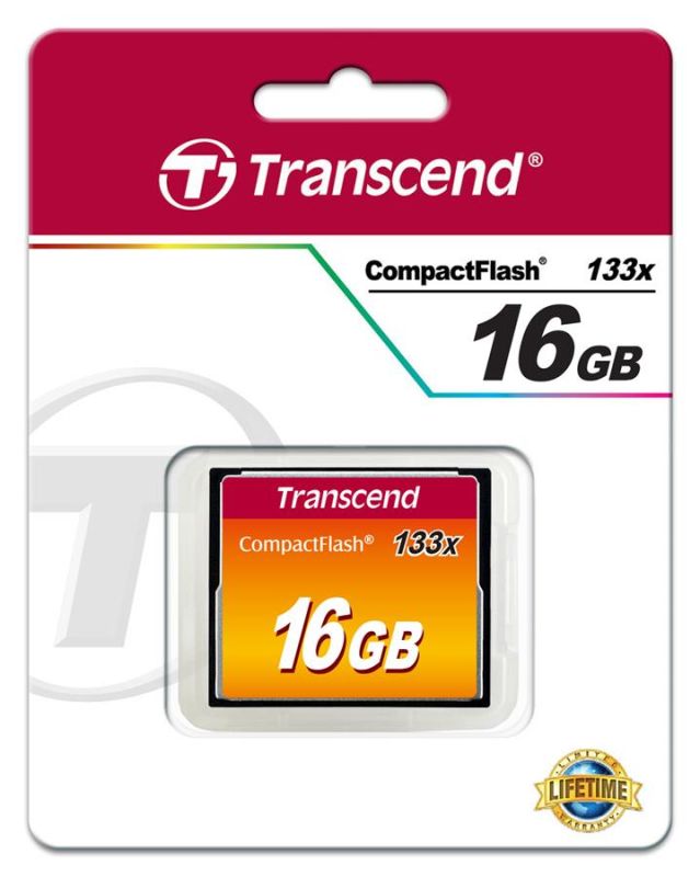 Карта памяти Transcend CF  16GB 133X