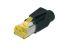 DIGITUS CAT 6A modular RJ45 Plug, Hirose TM31 8P8C, shielded, for round cable, incl. hood