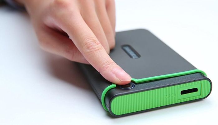 Портативний жорсткий диск Transcend 2TB USB 3.1 StoreJet 25M3 Сірий