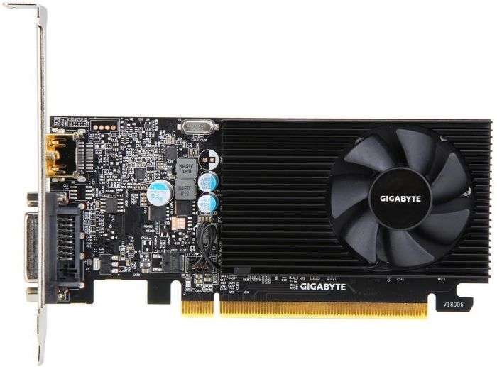 GIGABYTE Videocard GeForce GT 1030 2GB GDDR4 Low Profile Silent