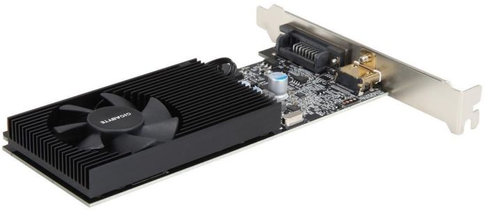 GIGABYTE Videocard GeForce GT 1030 2GB GDDR4 Low Profile Silent