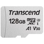 Карта памяти Transcend microSD  128GB C10 UHS-I R100/W40MB/s + SD