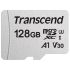 Карта пам'яті Transcend microSD  128GB C10 UHS-I R100/W40MB/s + SD