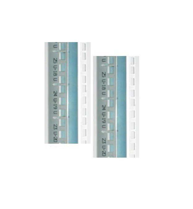 MIRSAN 16U INSTALLATION RAIL, GALVANIZED, 1SET= 2PCS (RIGHT/LEFT)