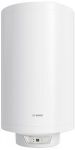 Водонагрівач електр. BOSCH круглий Tronic 8000T, 50л, 1,6кВт, сухий тен, ун. монтаж, електр. кер-ння, C, білий