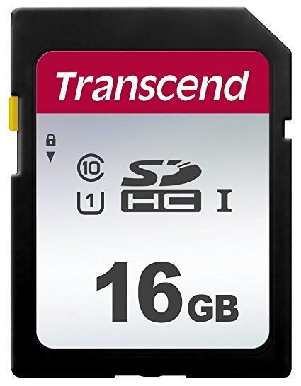 Карта памяти Transcend SD  16GB C10 UHS-I  R95/W10MB/s