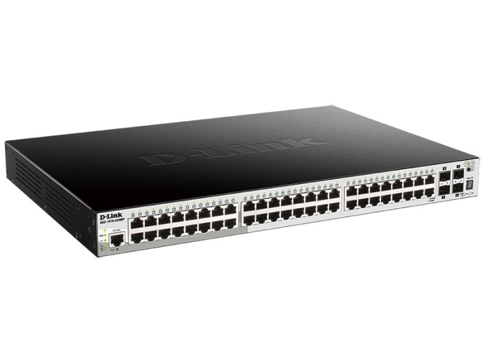 Switch  48xGE PoE, 4xSFP+, SmartPro D-Link DGS-1510-52XMP