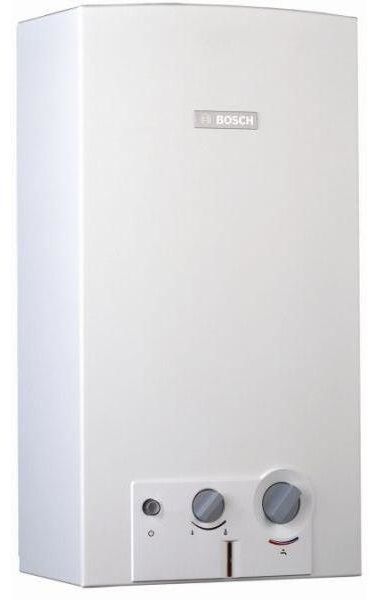Gas column Bosch Therm 6000 WRD 10-2 G 10l/min 17.4kV display reg. powerful hydro turbine