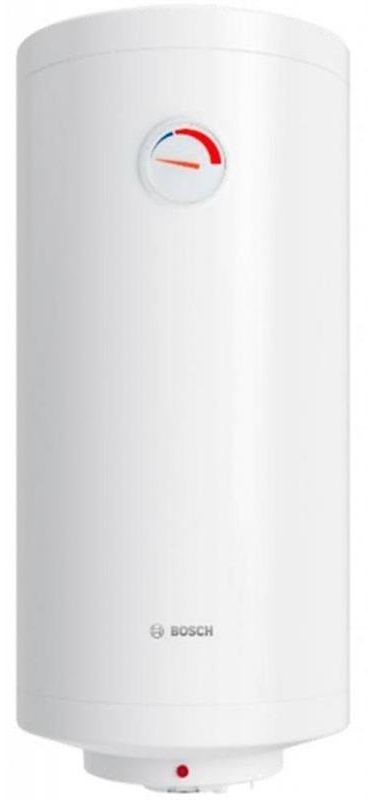 Electric water heater BOSCH round slim Tronic 2000, 80L, 2kW, mechanical control, C, white