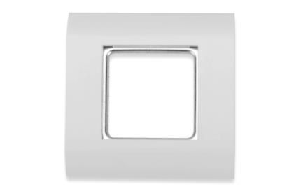 DIGITUS 22.5x45mm 1-port shutter with, transparent label field for DN-93802-5, content: 1x shutter, RAL 9003