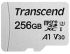 Карта памяти Transcend microSD  256GB C10 UHS-I R100/W40MB/s + SD