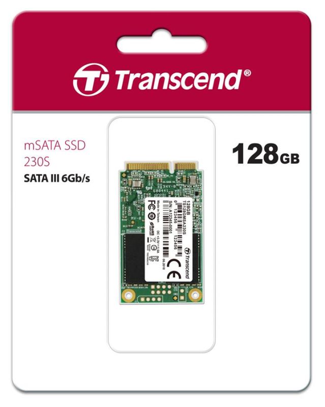 Накопитель SSD Transcend mSATA 128GB SATA 230S