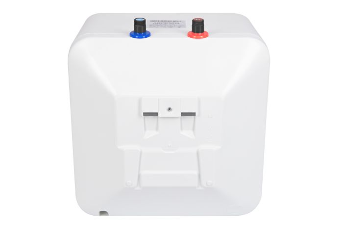 Electric water heater ARDESTO compact, 15L, 1,2kW, mounting above the sink, mechanical control, A, Italy, white-grey