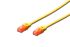 Патч-корд DIGITUS CAT 6 UTP, 1м, AWG 26/7, CCA, PVC, желтый
