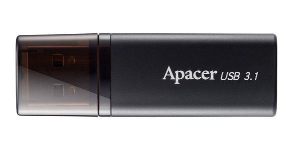 Apacer 128GB USB 3.2 Type-A AH25B Black