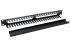 ZPAS Cable Org. 19 "1U Sided. Comb metal