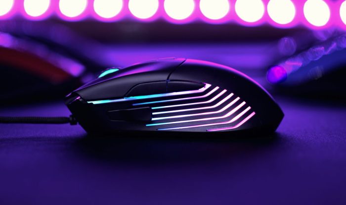 Dream Machines Gaming mouse DM5 Blink USB Black