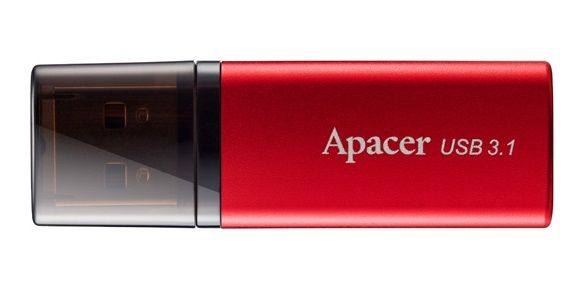 Накопичувач Apacer  64GB USB 3.1 Type-A AH25B Red