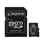 Карта памяти Kingston microSD  128GB C10 UHS-I R100MB/s + SD